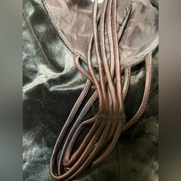 Vintage D.B.Y. Crushed Velvet Mini Dress - Picture 14 of 16